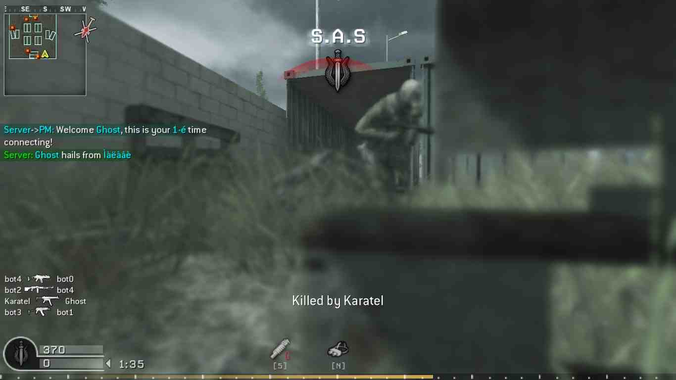 Ghost, mp_shipment, COD @ kaluga.org | KILLHOUSE