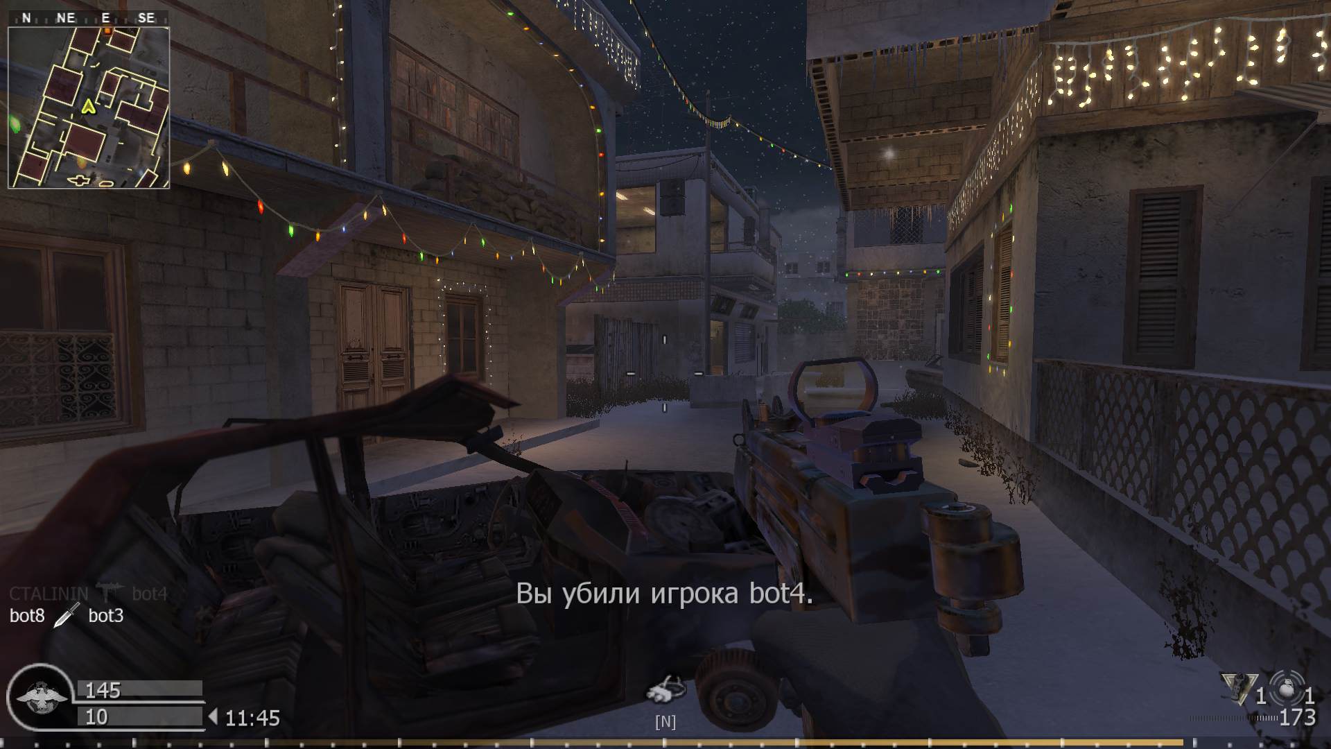 CTALININ, mp_crash_snow, COD @ kaluga.org | Public #1 | Ranked |