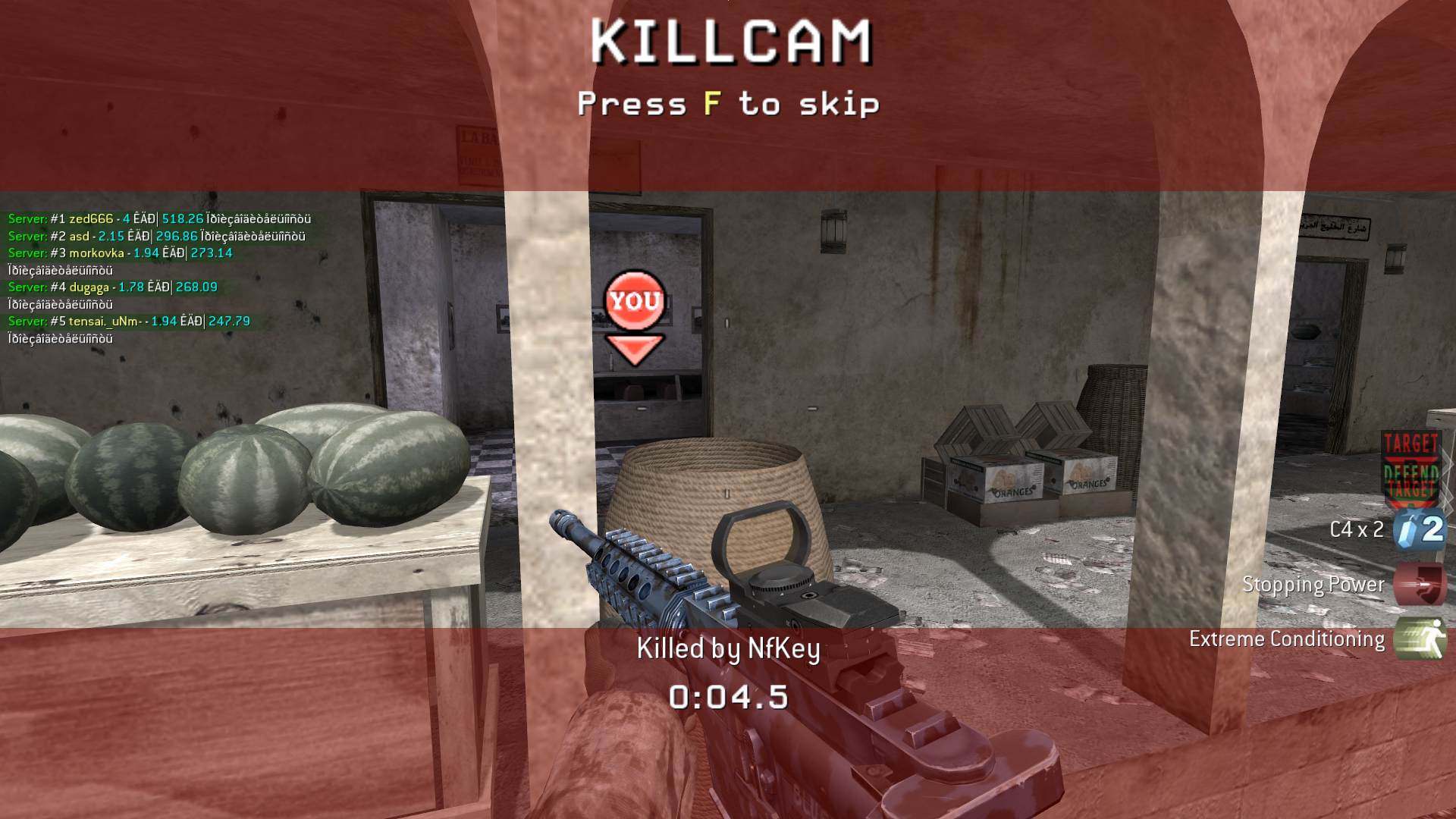 Alptekin, mp_crossfire, COD @ kaluga.org | Public #3 | Ranked |