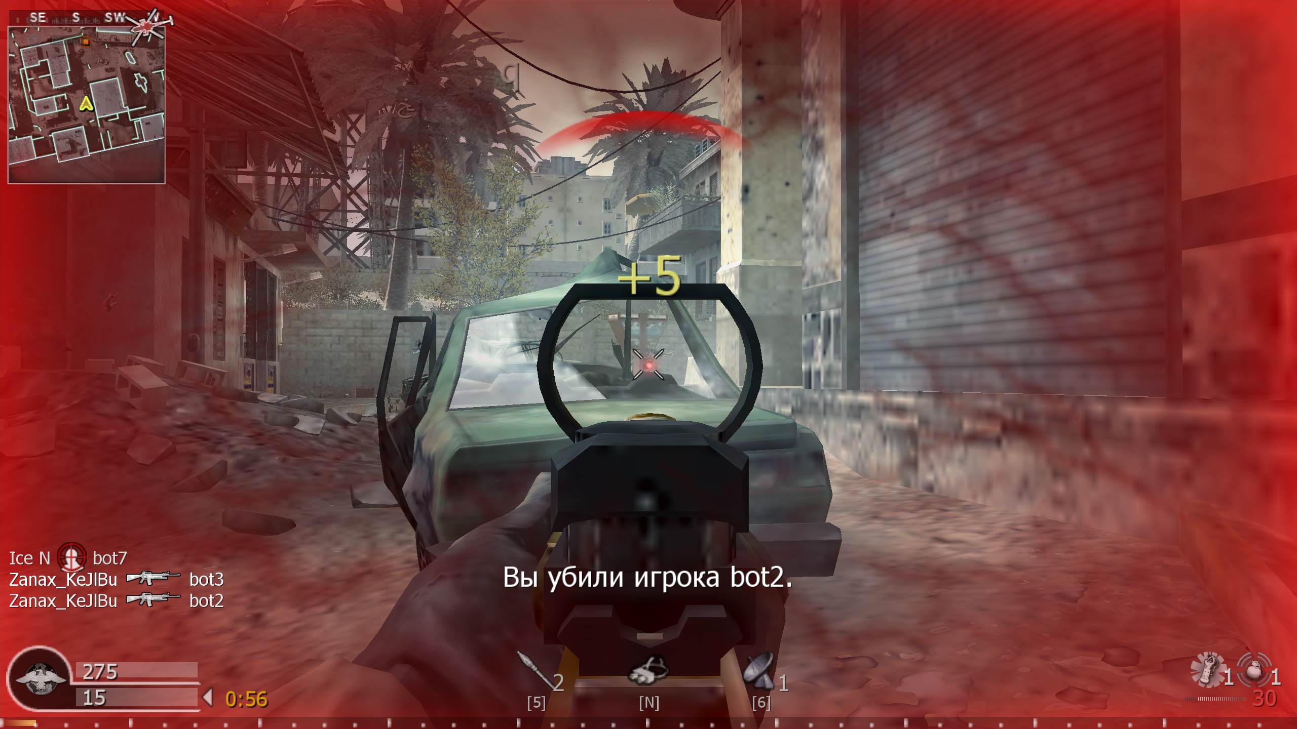 Zanax_KeJlBu, mp_crash, COD @ kaluga.org | Public #1 | Ranked |