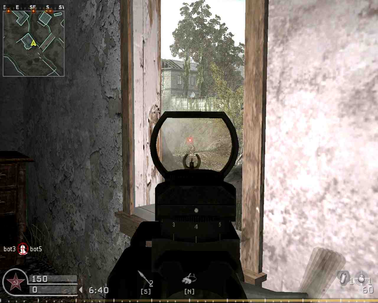 zver, mp_overgrown, COD @ kaluga.org | Public #1 | Ranked |