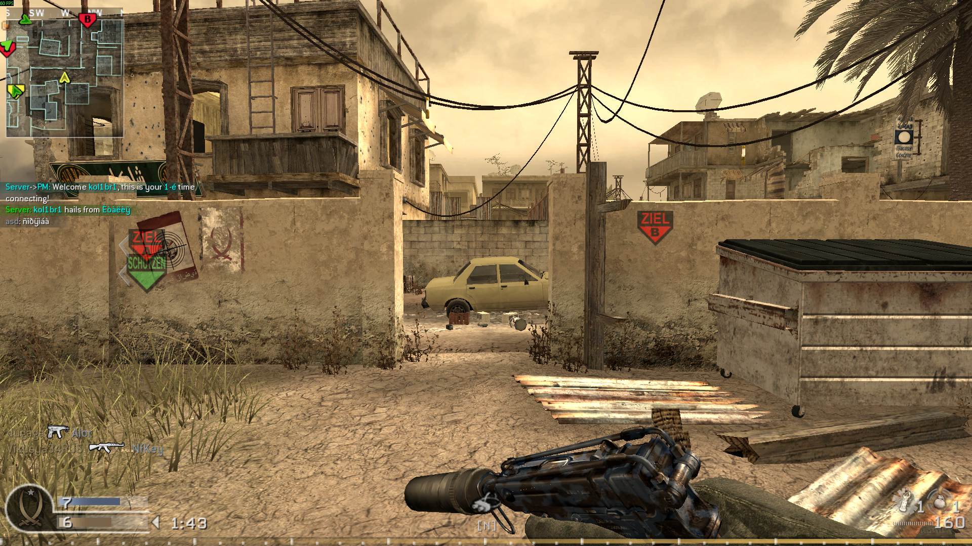 kol1br1, mp_backlot, COD @ kaluga.org | Public #3 | Ranked |