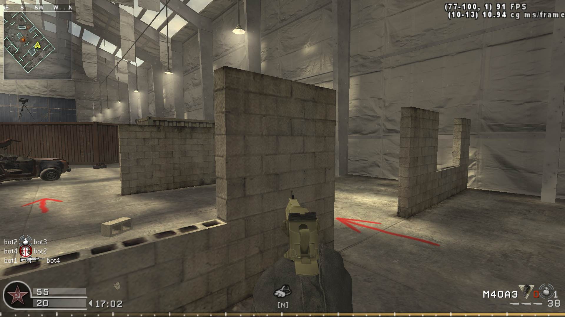 SSpeer, mp_killhouse, COD @ kaluga.org | KILLHOUSE