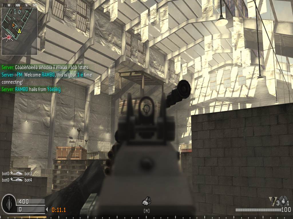 RAMBO, mp_killhouse, COD @ kaluga.org | KILLHOUSE