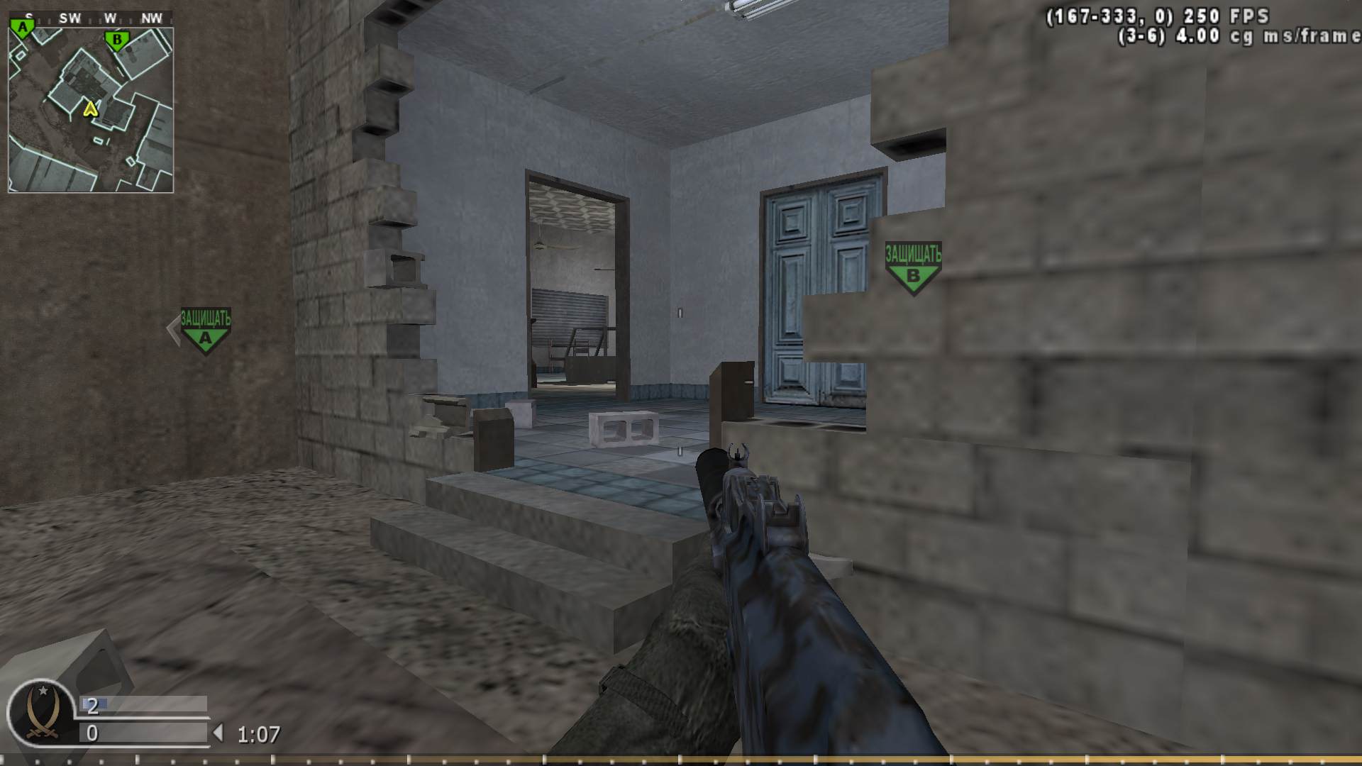 {3arII}dell, mp_crossfire, COD @ kaluga.org | Public #3 | Ranked |