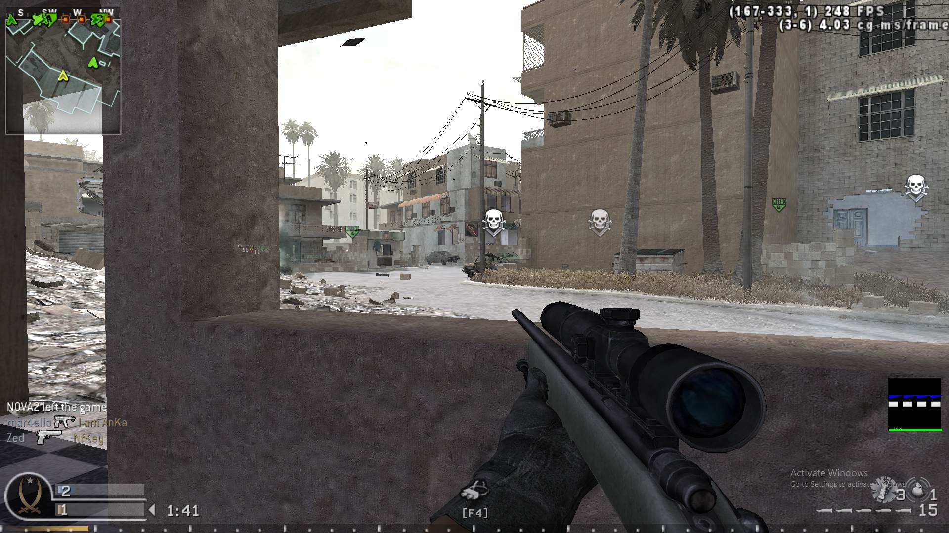 KZONE29, mp_crossfire, COD @ kaluga.org | Public #3 | Ranked |