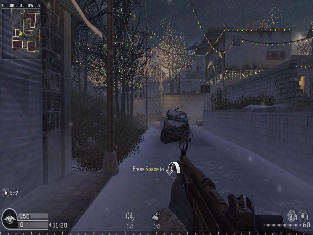 giftedboy, mp_crash_snow, COD @ kaluga.org | Public #1 | Ranked |