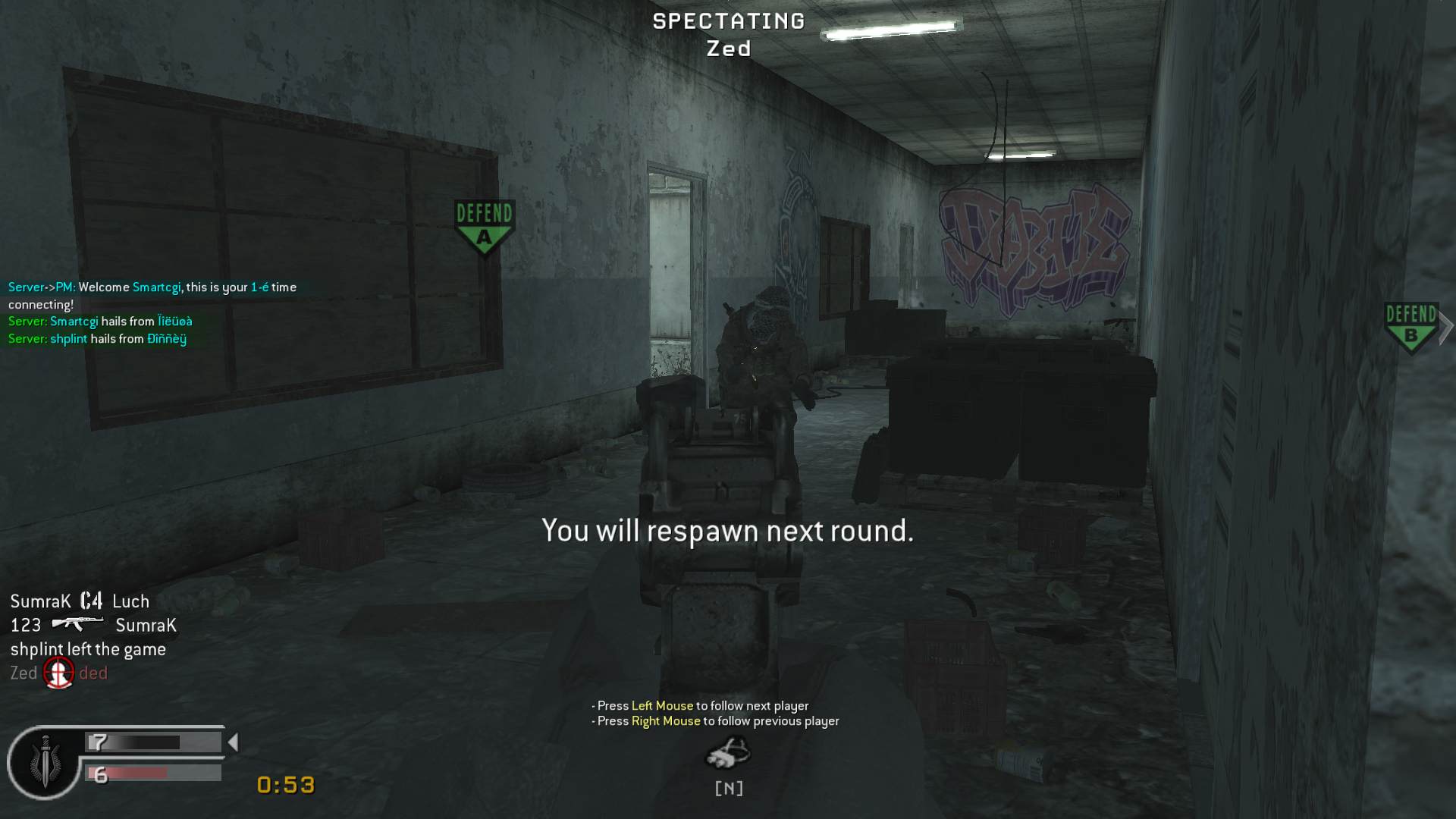 Smartcgi, mp_vacant, COD @ kaluga.org | Public #3 | Ranked |