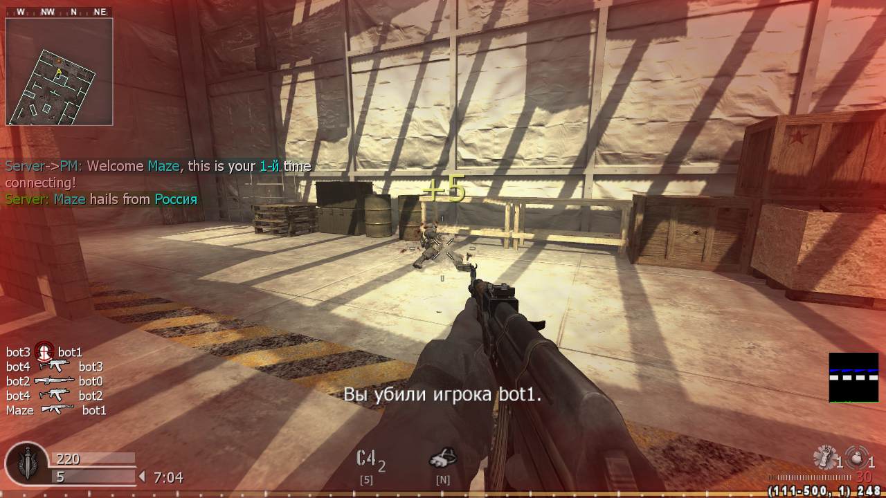 Maze, mp_killhouse, COD @ kaluga.org | KILLHOUSE