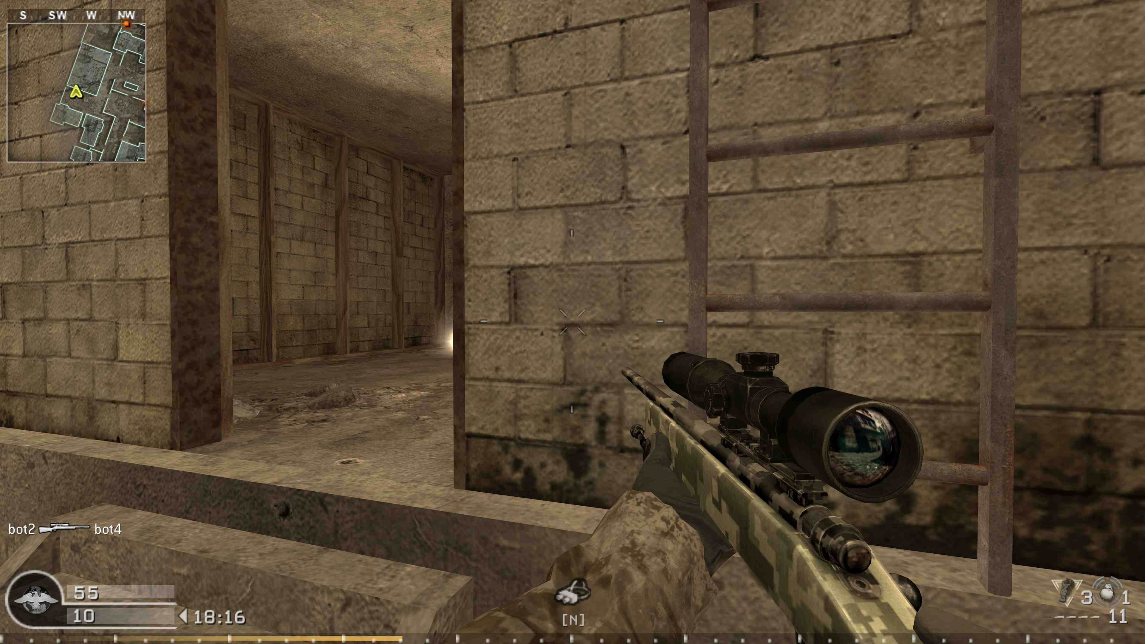 Crazynils, mp_backlot, COD @ kaluga.org | Public #1 | Ranked |