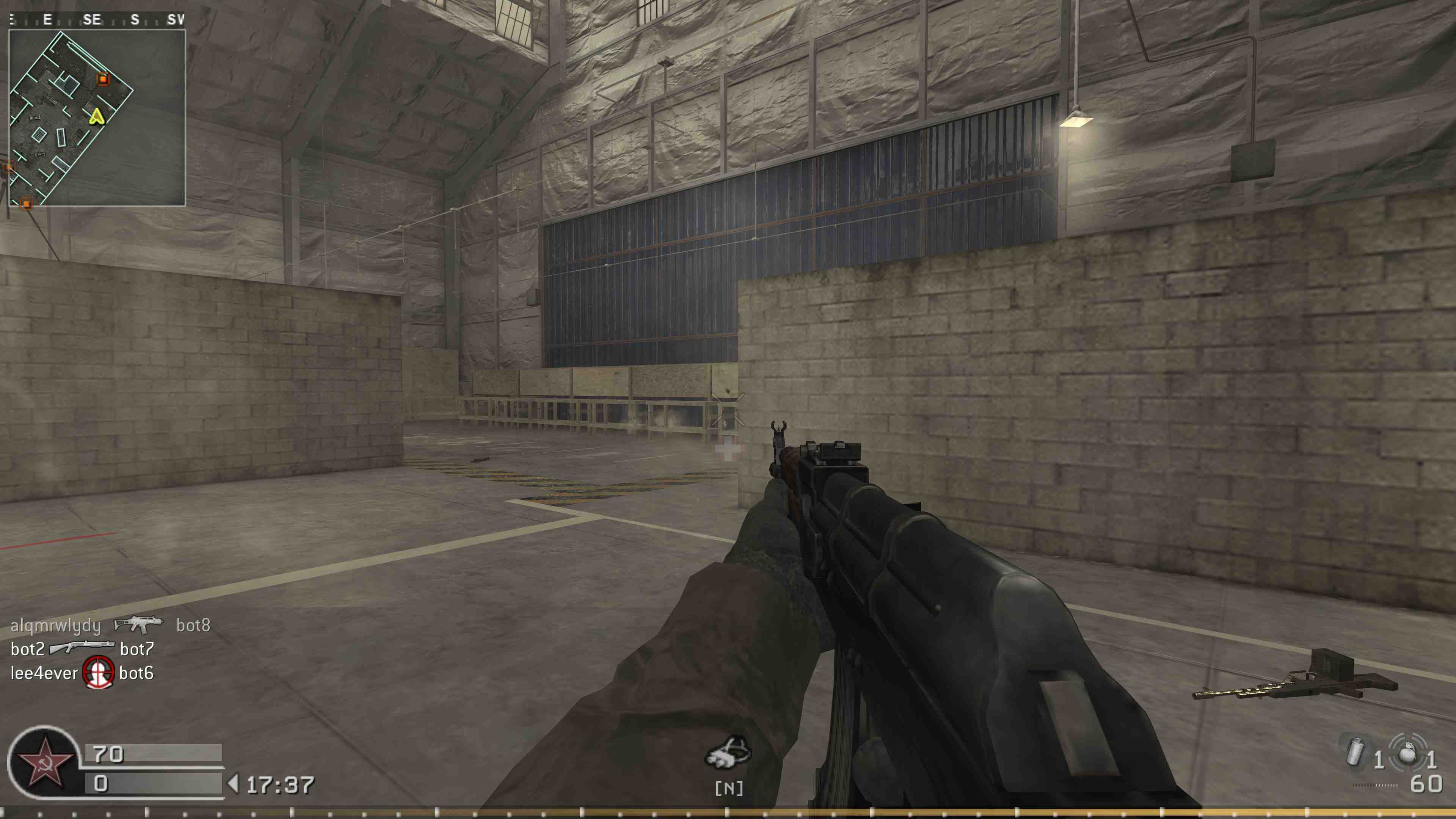 2Sneak, mp_killhouse, COD @ kaluga.org | Public #1 | Ranked |
