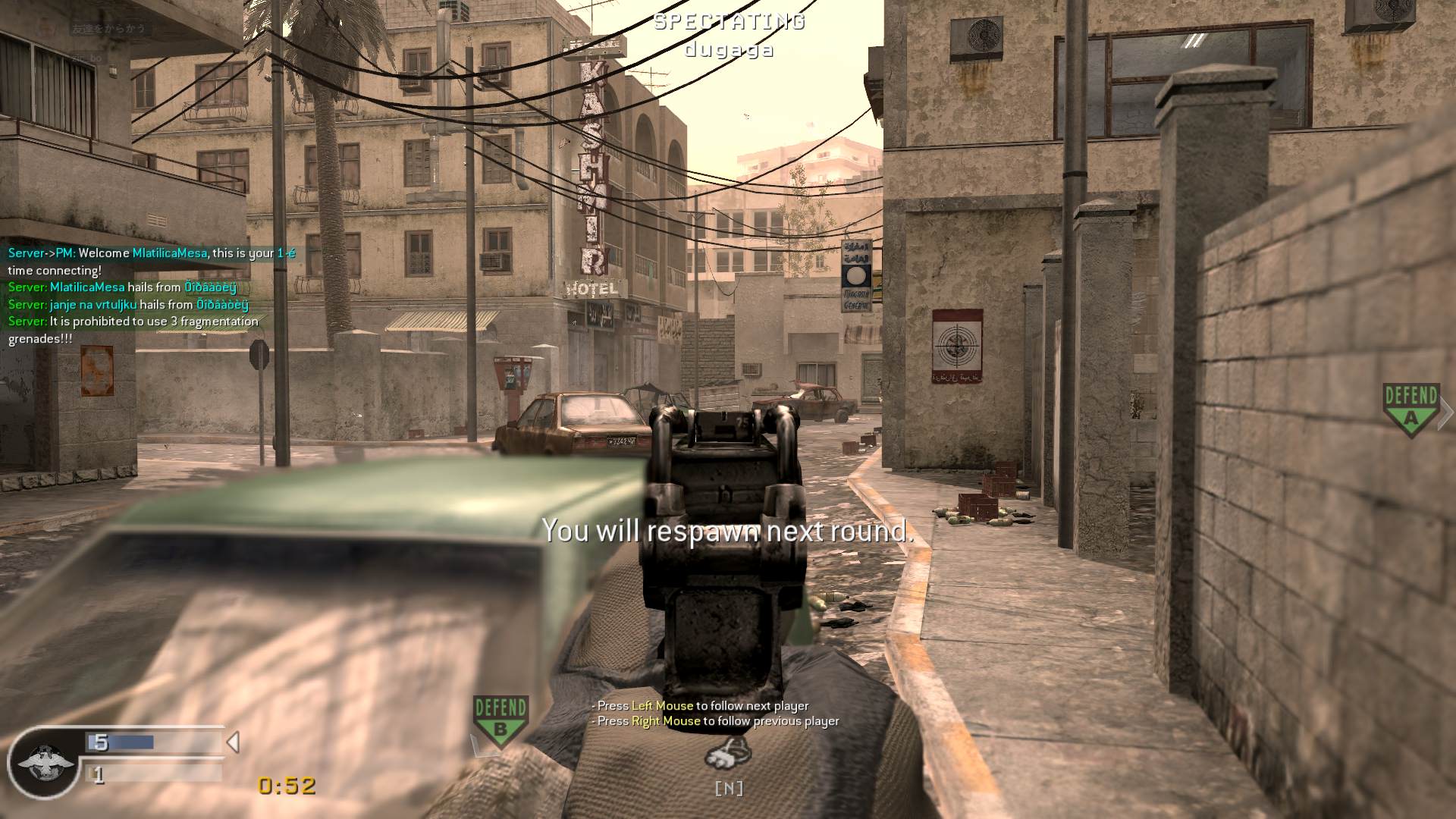 MlatilicaMesa, mp_strike, COD @ kaluga.org | Public #3 | Ranked |