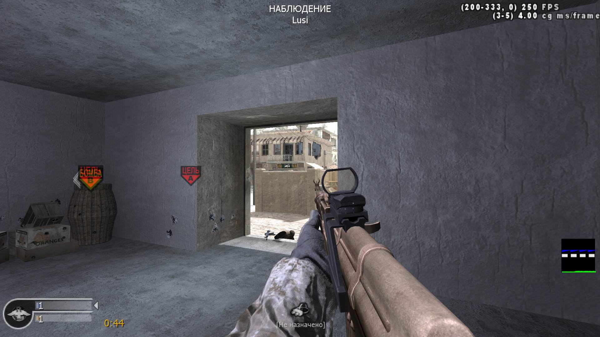 ykrop, mp_crossfire, COD @ kaluga.org | Public #3 | Ranked |