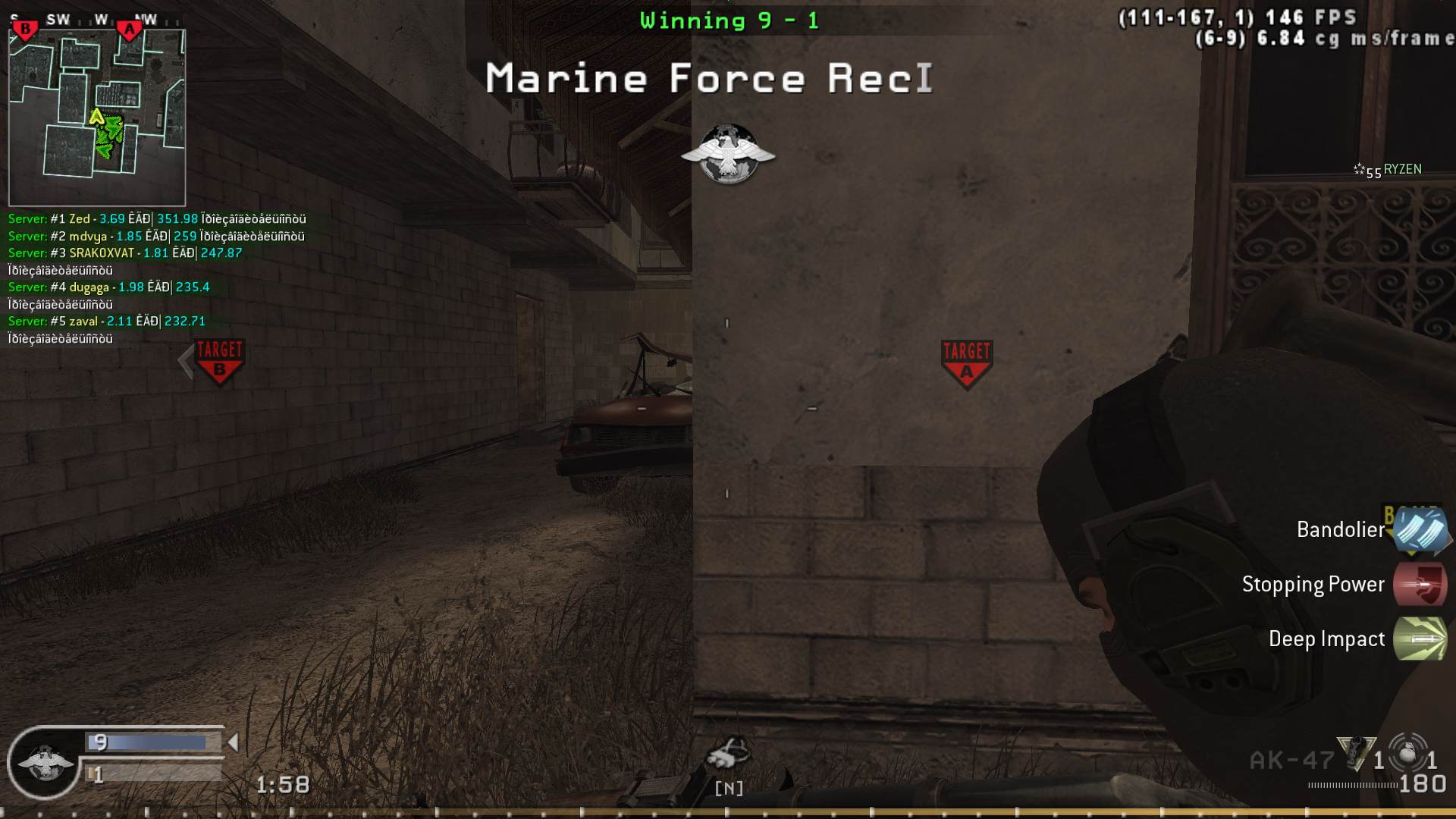 AoDLicksDL, mp_citystreets, COD @ kaluga.org | Public #3 | Ranked |