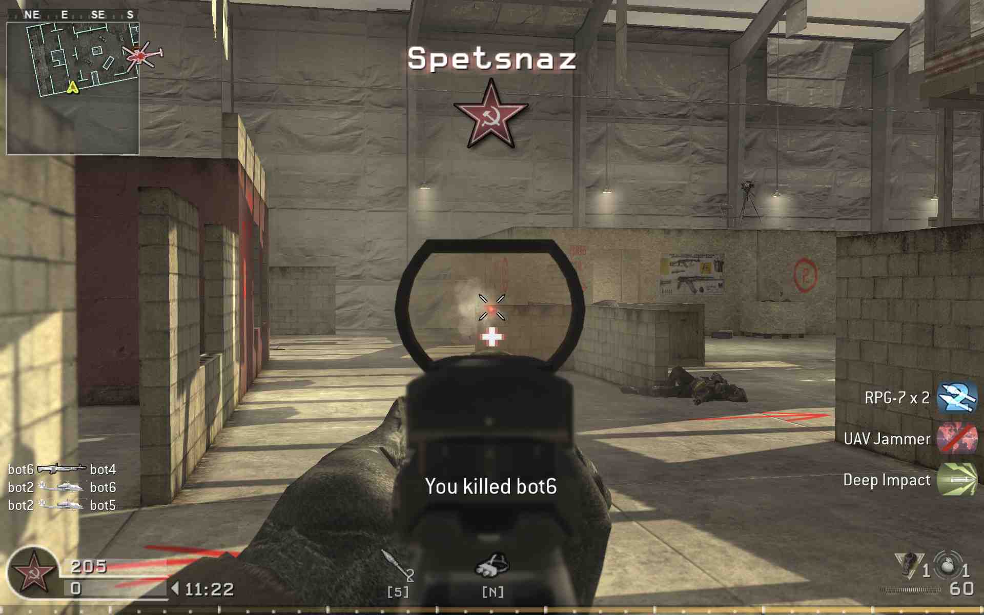 Raja ji01, mp_killhouse, COD @ kaluga.org | Public #1 | Ranked |