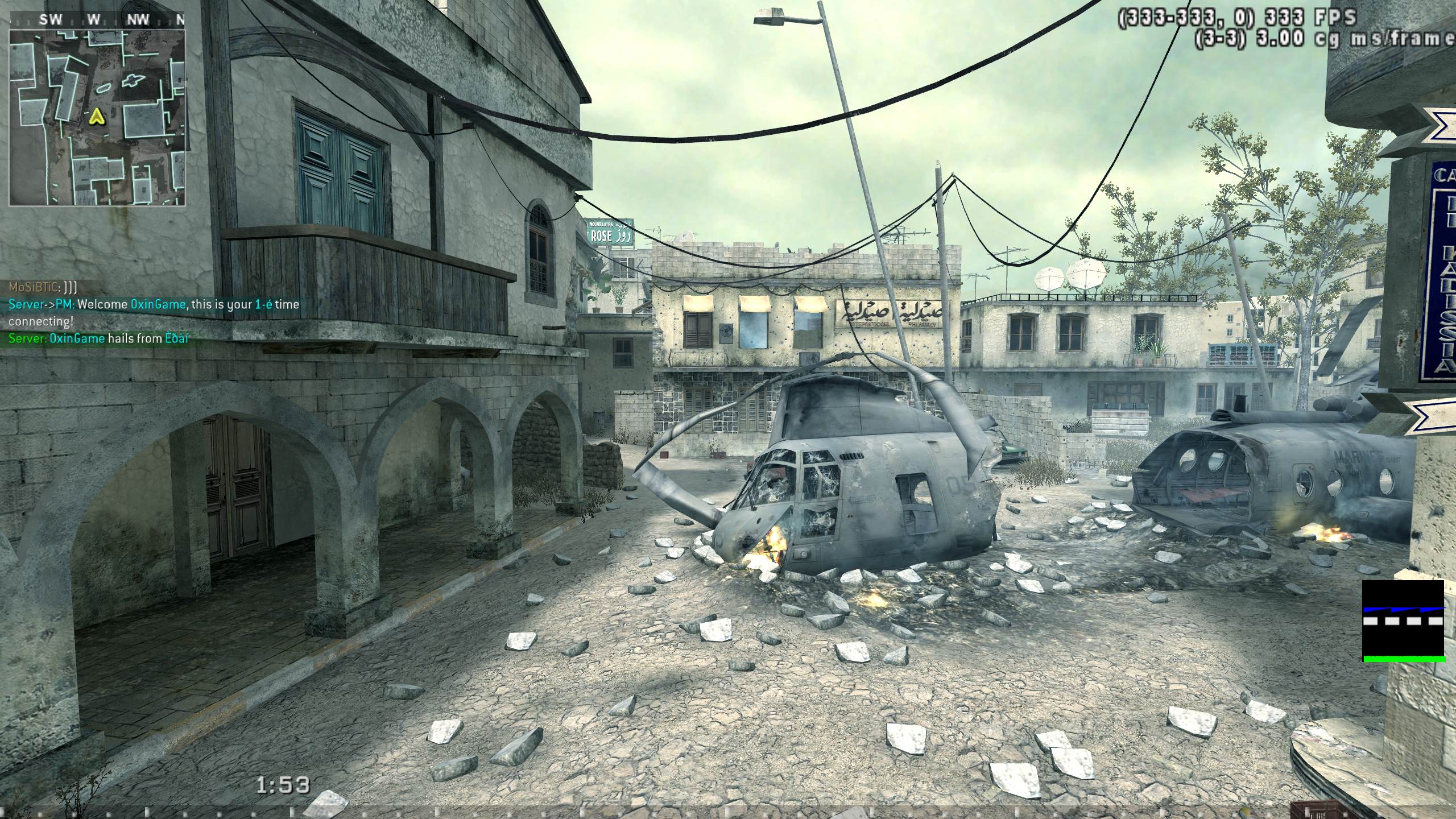 OxinGame, mp_crash, COD @ kaluga.org | Public #3 | Ranked |