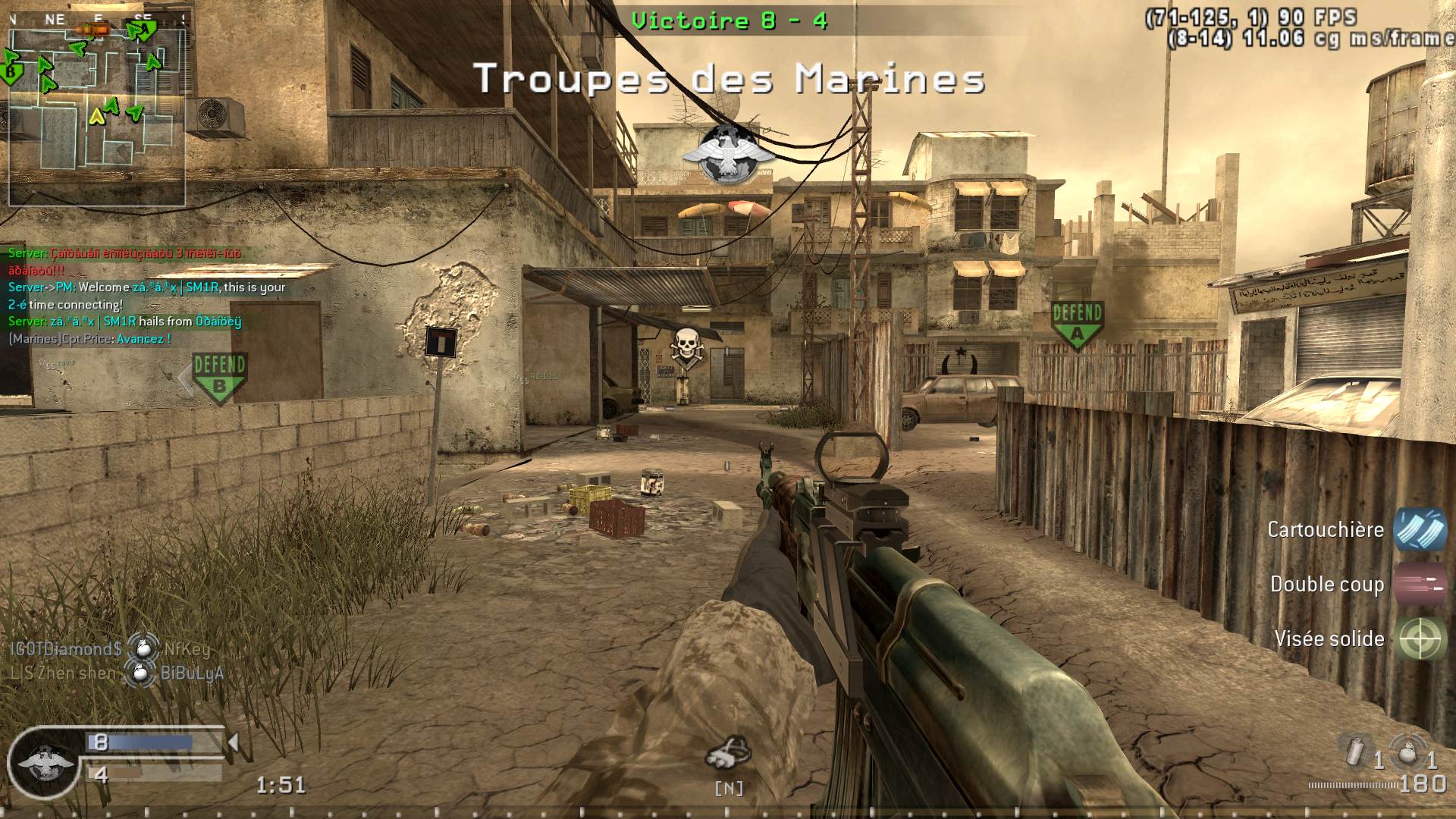 z▮▮x SM1R, mp_backlot, COD @ kaluga.org | Public #3 | Ranked |
