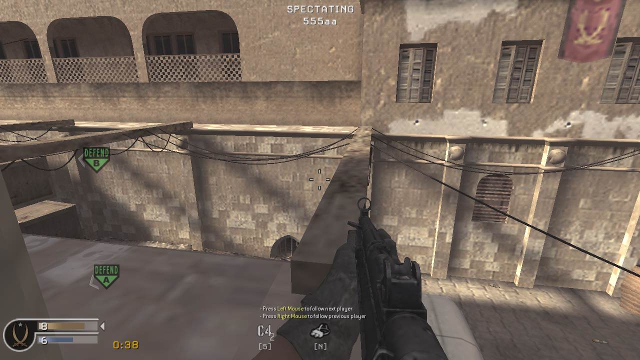 MR<nooot>, mp_showdown, COD @ kaluga.org | Public #3 | Ranked |