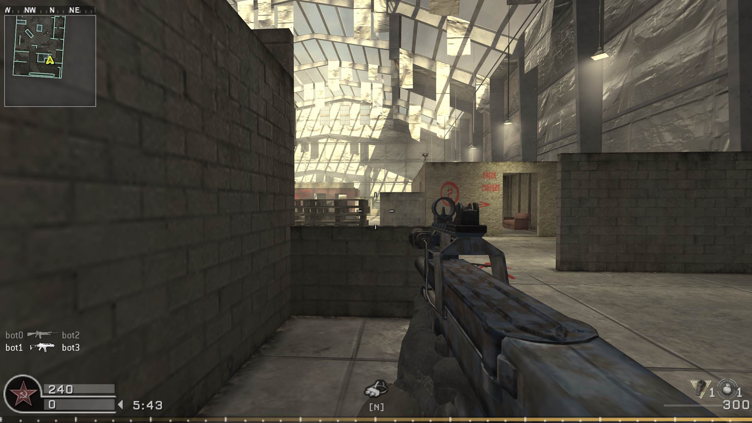 AiZ, mp_killhouse, COD @ kaluga.org | KILLHOUSE