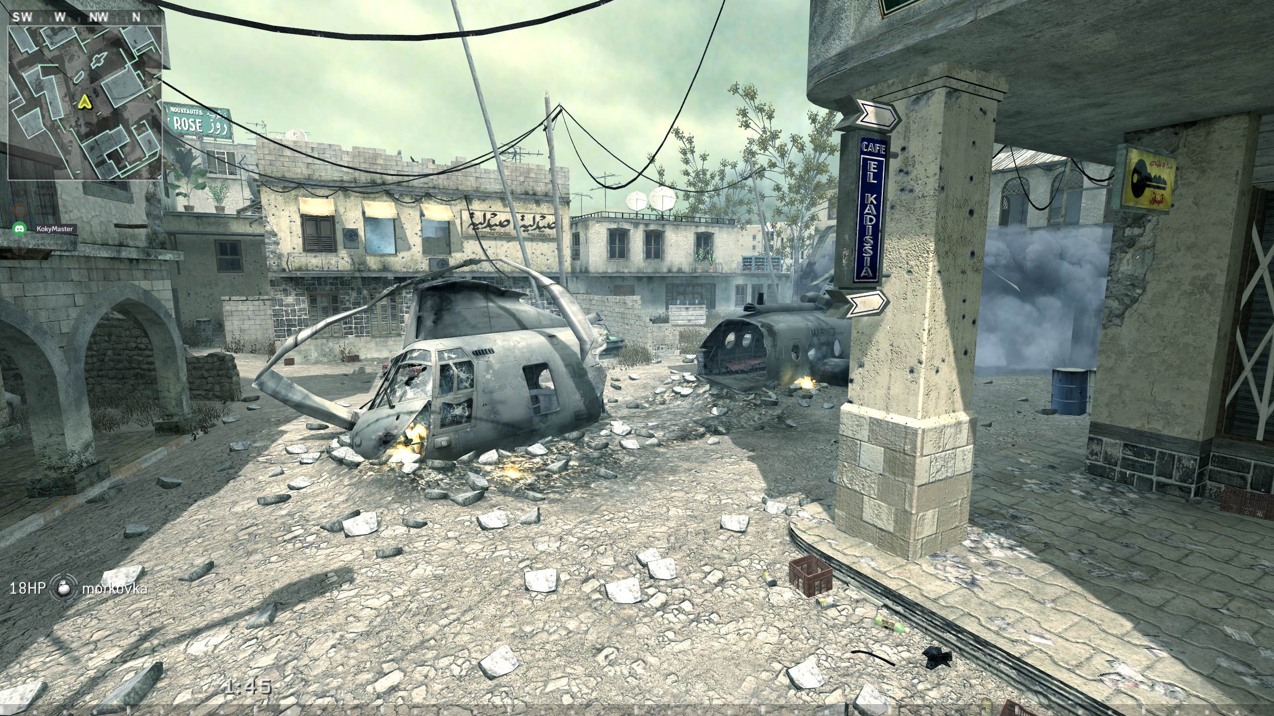 BalaX, mp_crash, COD @ kaluga.org | Public #3 | Ranked |
