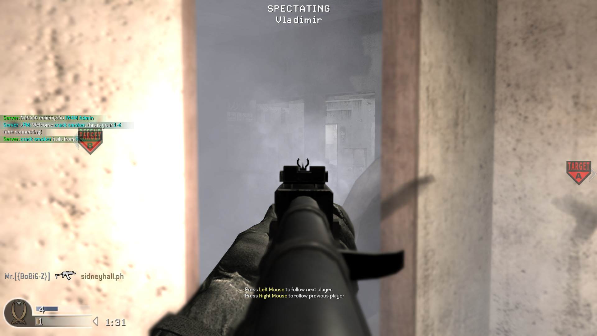 crack smoker, mp_crossfire, COD @ kaluga.org | Public #3 | Ranked |