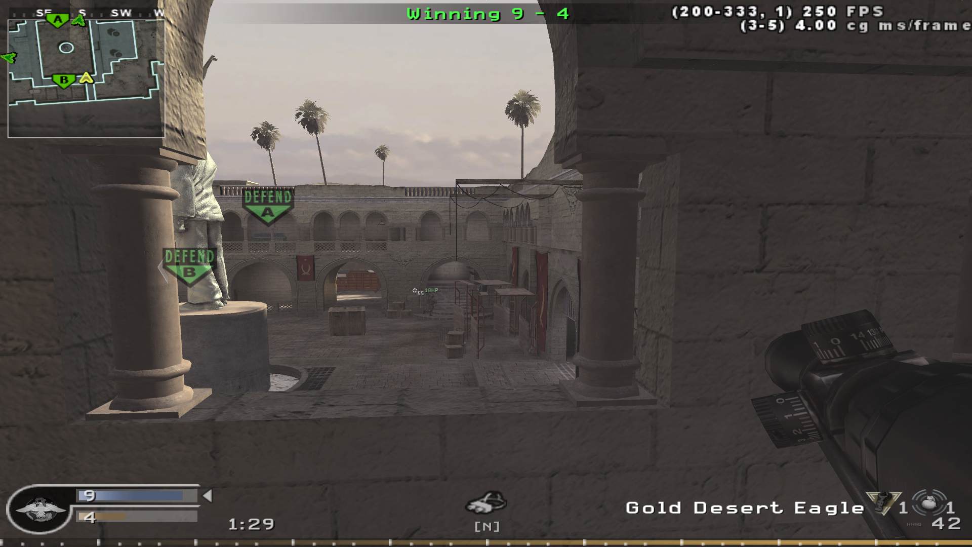 Kvrdlic, mp_showdown, COD @ kaluga.org | Public #3 | Ranked |