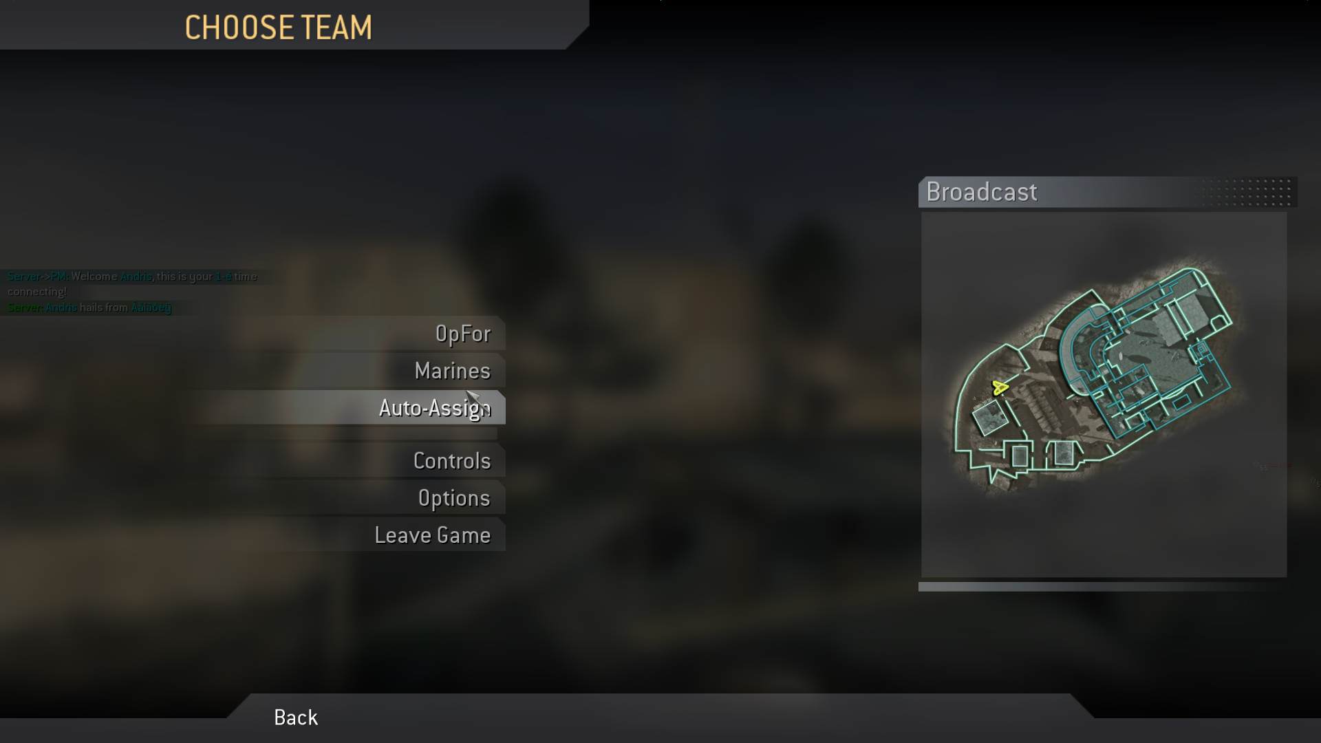 Andris, mp_broadcast, COD @ kaluga.org | Public #3 | Ranked |