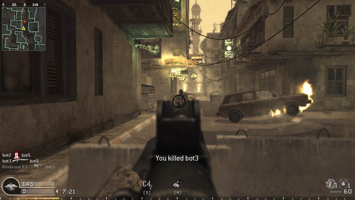 Kinda-sus_83, mp_citystreets, COD @ kaluga.org | Public #1 | Ranked |