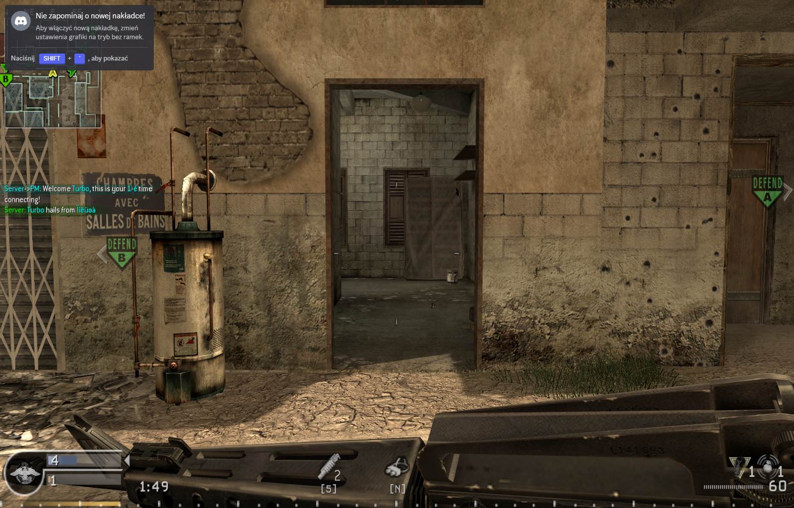 Turbo, mp_backlot, COD @ kaluga.org | Public #3 | Ranked |
